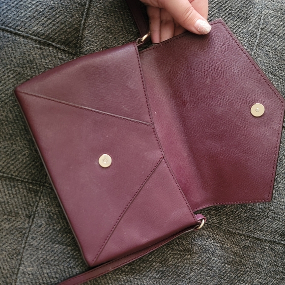 Kate Spade Sadie Saffiano Leather Envelope Crossbody - Picture 7 of 10